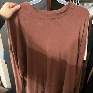 Aerie Warm Brown Sweatshirt